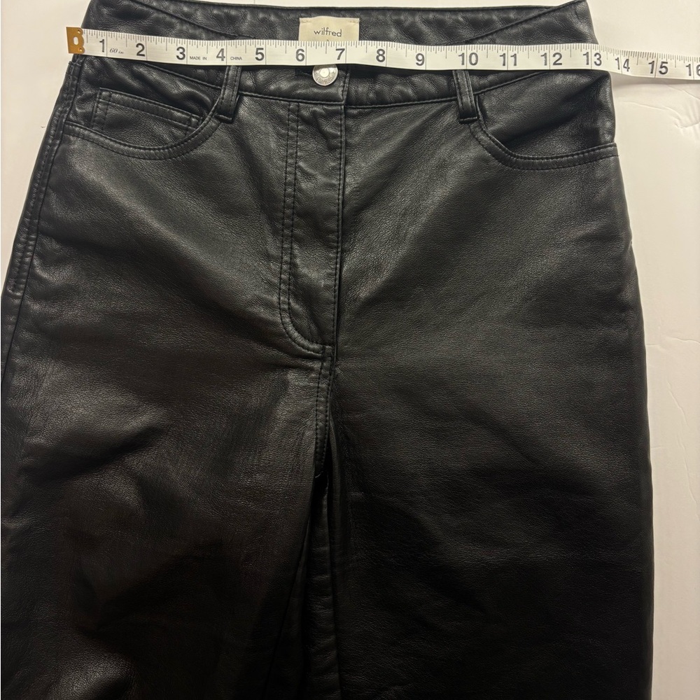 Wilfred by Aritzia The Melina Vegan Leather Pants - Picture 7 of 8